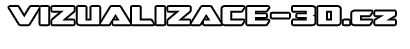 Vizualizace-3D.cz - textová náhrada loga