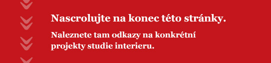 Konkrétní projekty návrhu interieru