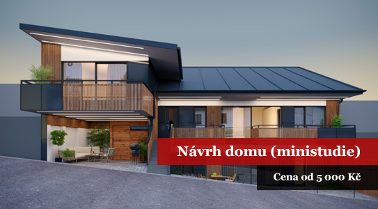 Pomůžeme Vám s návrhem domu Ukázka námi navrženého domu