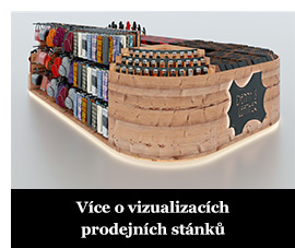 Více o vizualizacích prodejních stánků