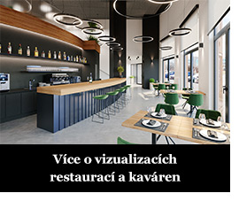 Více o vizualizacích restaurací a kaváren