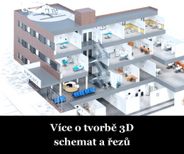 Více o tvorbě 3D schemat a řezů 