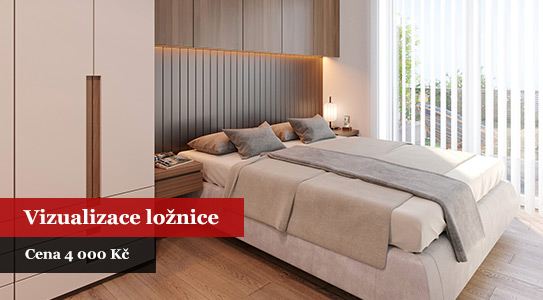 Vizualizace ložnice