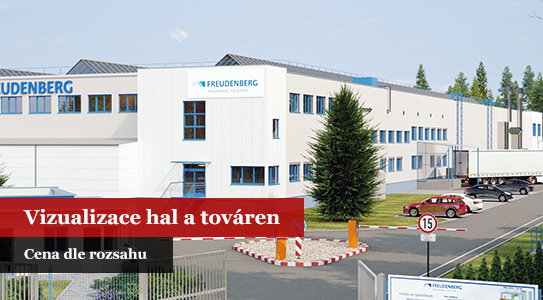 Vizualizace továrních hal
