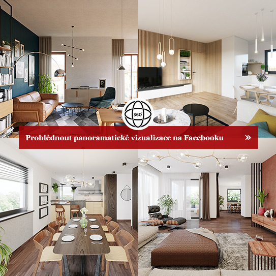 Prohlédnout 360° vizualizaci na Facebooku
