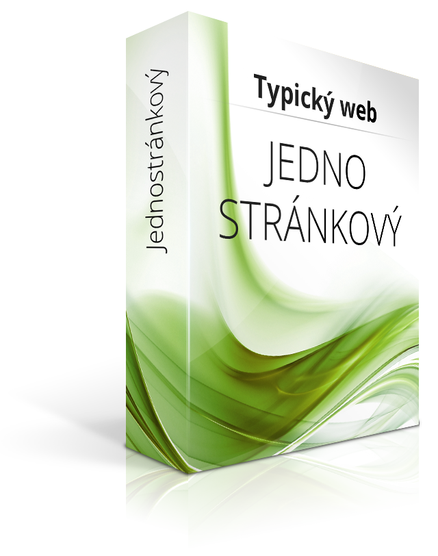 Jednostránkový web